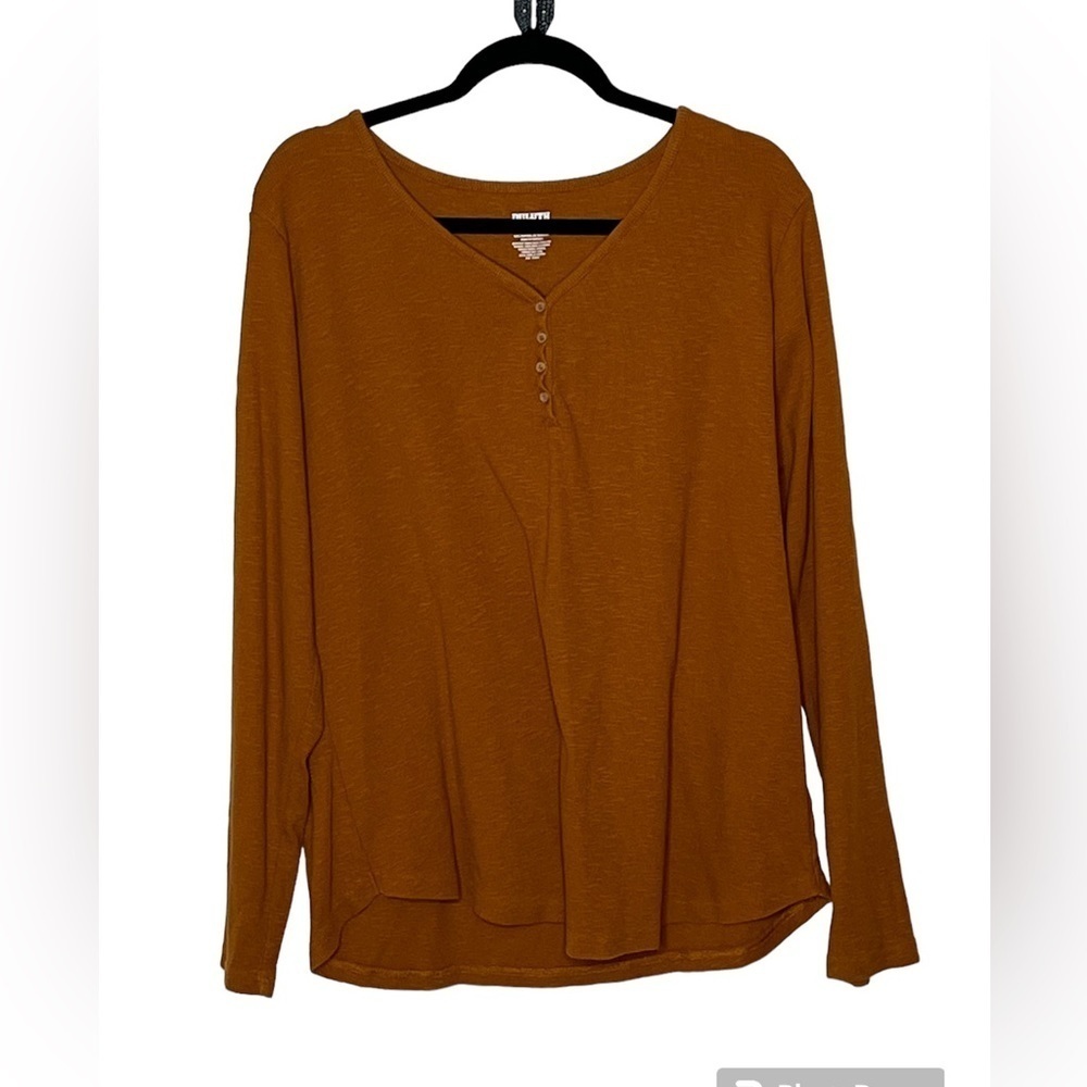 Duluth Burnt Orange Thermal Top Sz XXL